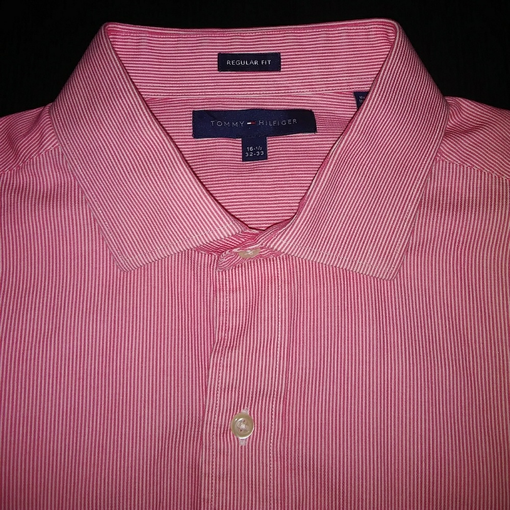 Tommy Hilfiger Pink Button-Up Shirt